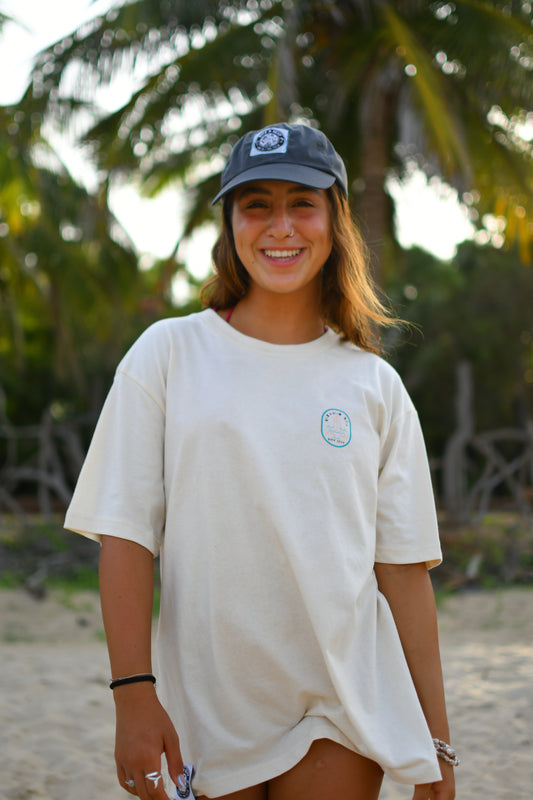 Surf Sexy Recycelt Cap / Grey and Blue