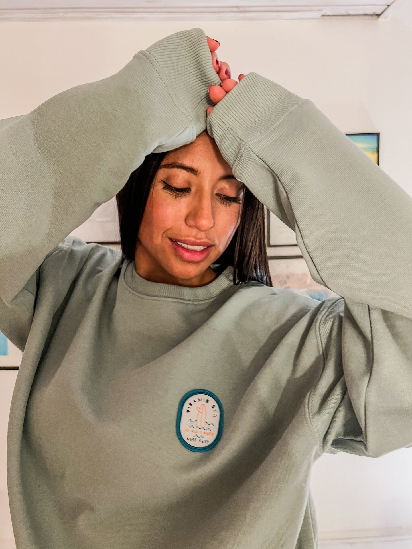 Ocean Love Oversized Pullover