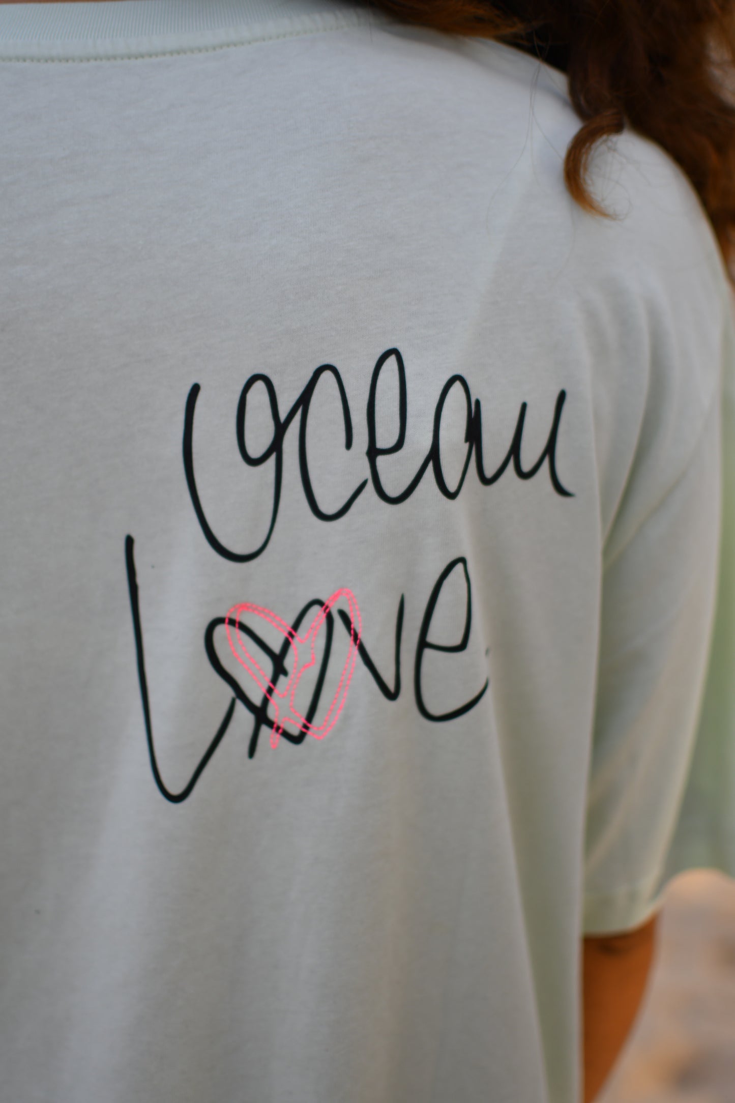 Surf Sexy Ocean Love T-Shirt "Light Green"