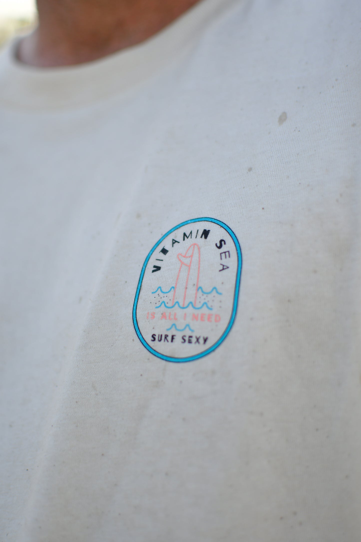 Surf Sexy Ocean Love T-Shirt "Natural Raw Cotton"